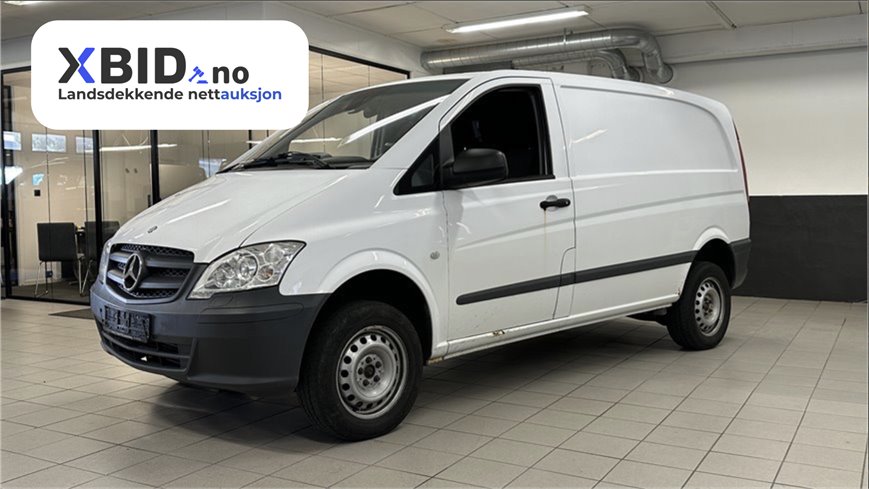 MERCEDES-BENZ Vito 2014 2.1 163hk, 4x4, Automat, Webasto, EU 2026 165.000km