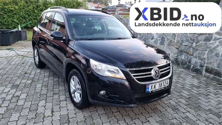 VOLKSWAGEN TIGUAN 2010 4MOTION, 2.0 140hk, 222.000km EU ok til 2025