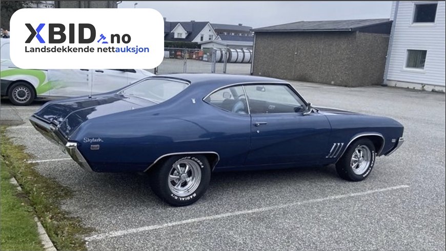 BUICK SKYLARK SPORT COUPE 1969 5.7 - Ny i Norge