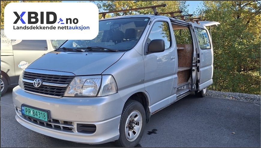 Toyota HIACE 4WD, 2009, 2.5 117hk, 193025 km