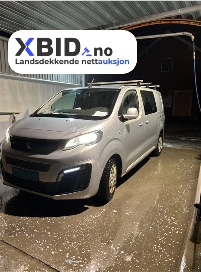 PEUGEOT EXPERT 2018 2.0 122hk 236000km EU OK til 2026