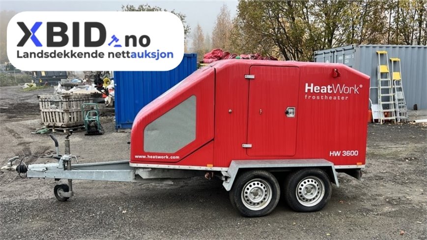 Heatwork 3600 med matter NY service Okt 24 Cummings generator