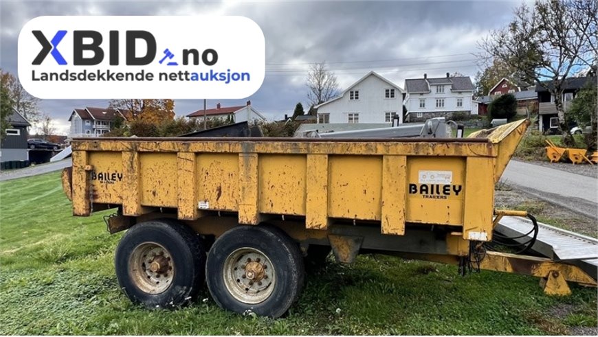 BAILEY DUMPER henger 12T 2002 mod