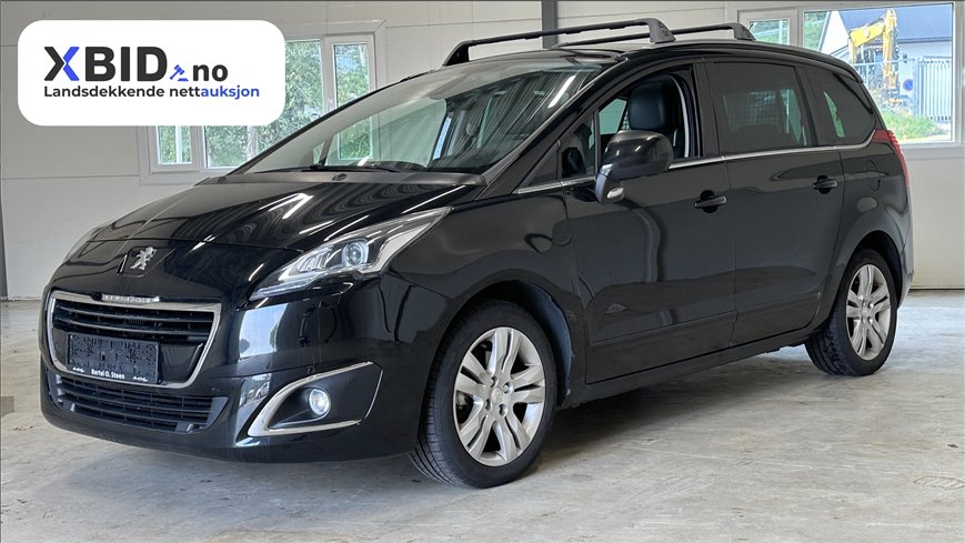 PEUGEOT 5008 2015 1.6 120hk, Automat, 7-seter, 185.000km