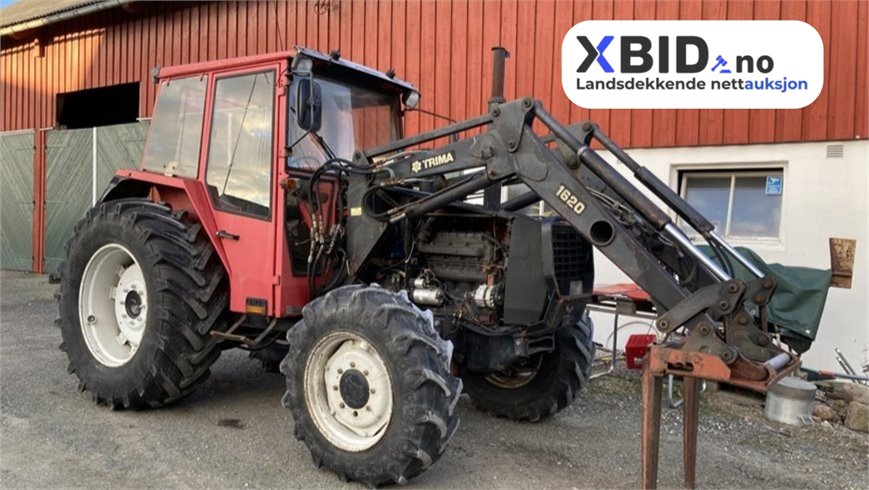 Valmet 805 4x4 TURBO - 1985 mod med frontlaster