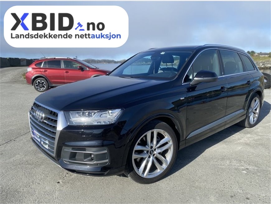 AUDI Q7 2017 3.0 272hk 140000km EU ok til 2025