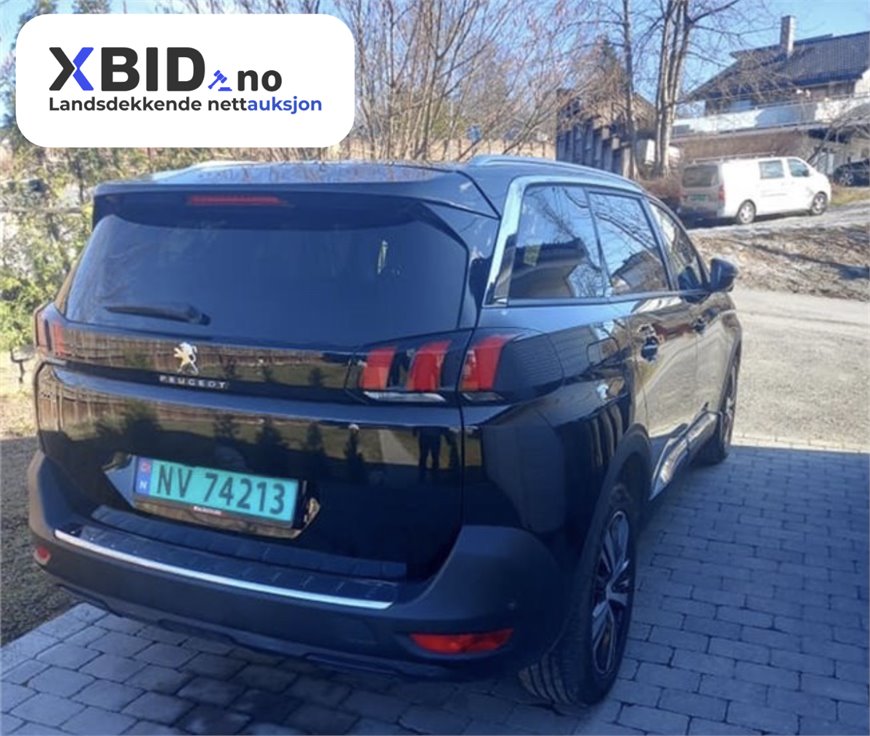 PEUGEOT 5008 2018 1.6D 120hk AUTOMAT, Varebil, 181909km