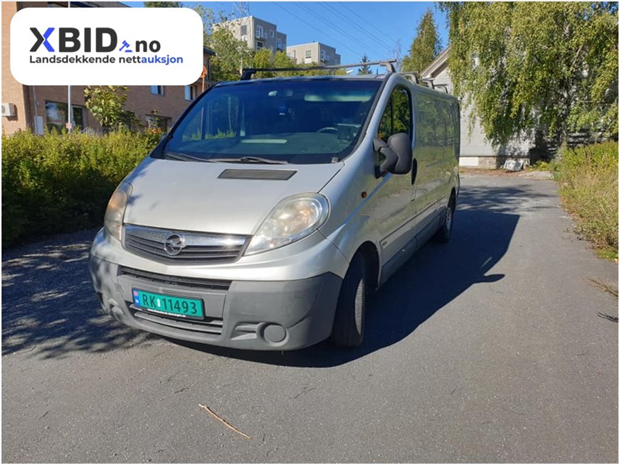 OPEL VIVARO 2900 2009 2.0 114hk 187000km