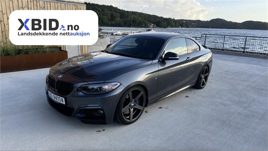 BMW 220i 2014 2.0 184hk neste Eu 18.07.2026 159300km