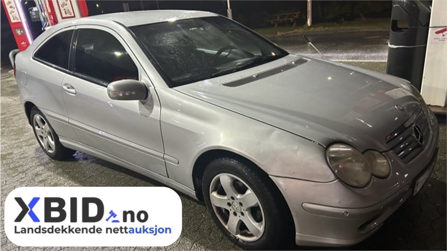 Mercedes c220 Automat, diesel, Coupe Eu ok til Sep 2025 222800km