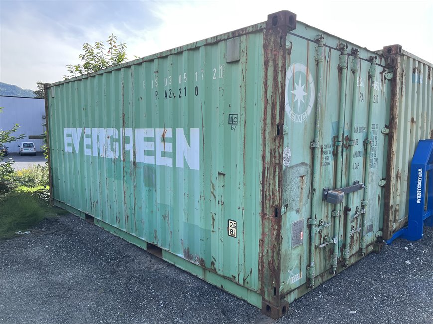 Stålcontainer 20 Fot