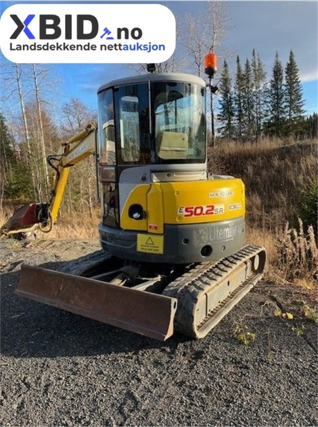 New Holland Kobelco E50,2SR Rotor tilt kun 4605timer