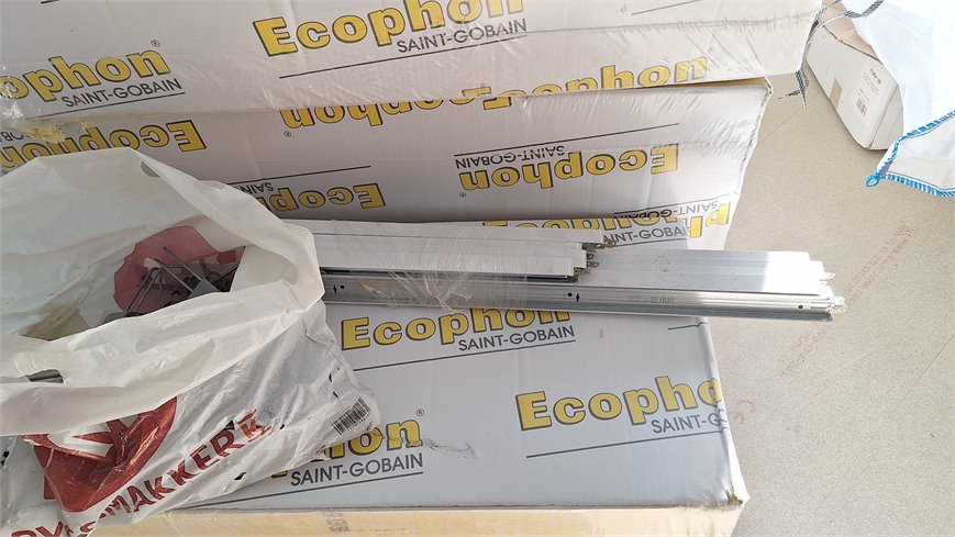 Ecophon Systemhimling 60x60 cm - 7 pakker